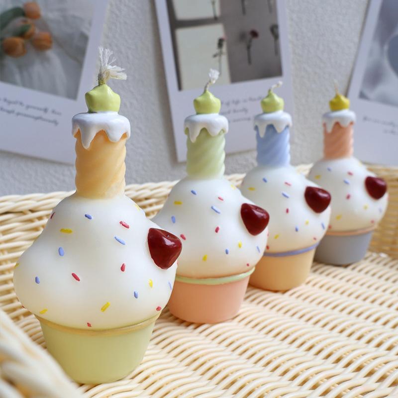 アロマキャンドル インテリア 雑貨 かわいい 手作り マフィン型 大豆ワックス 香り付き リラックス ク..