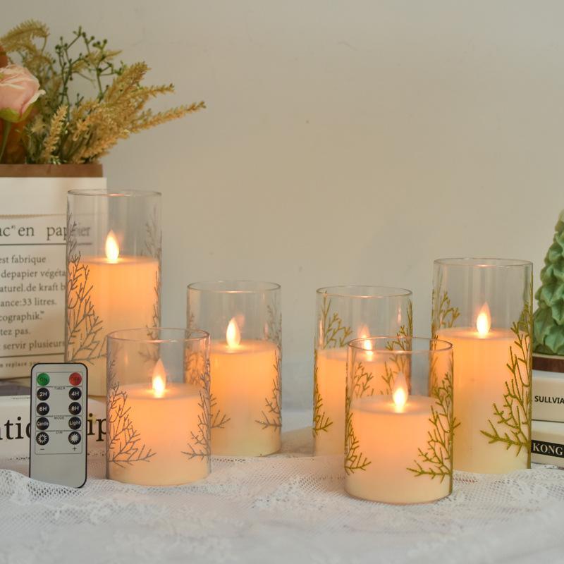 LEDキャンドル ライト 揺らぎ 炎 ろうそく 結婚式 ロマンチック プロポーズ 誕生日 クリスマス イベン..