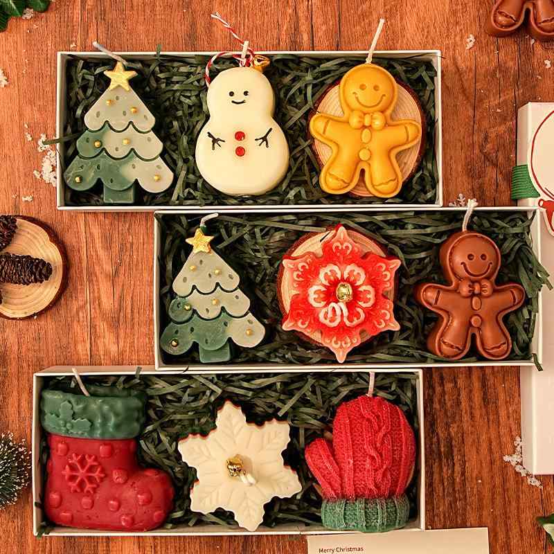 香薫キャンドル クリスマス ギフト 女性向け プレゼント かわいい おしゃれ アロマキャンドル クリスマ..