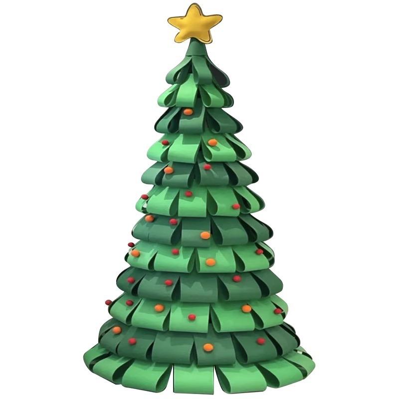 クリスマスツリー 手作り DIY キット 材料 デコレーション 飾り付け 0.8m 1.2m 1.5m 1.8m 2.2m