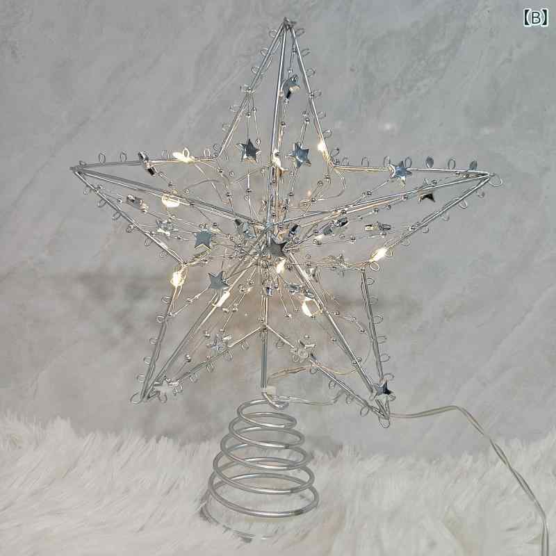 ���ꥹ�ޥ��ĥ꡼ �����ʥ��� �ĥ꡼�ȥå� ������� ����С� �� ������ Ω�� ��ȴ�� �������� 20cm 25cm LED�饤�� ����ꥫ�󥹥�����