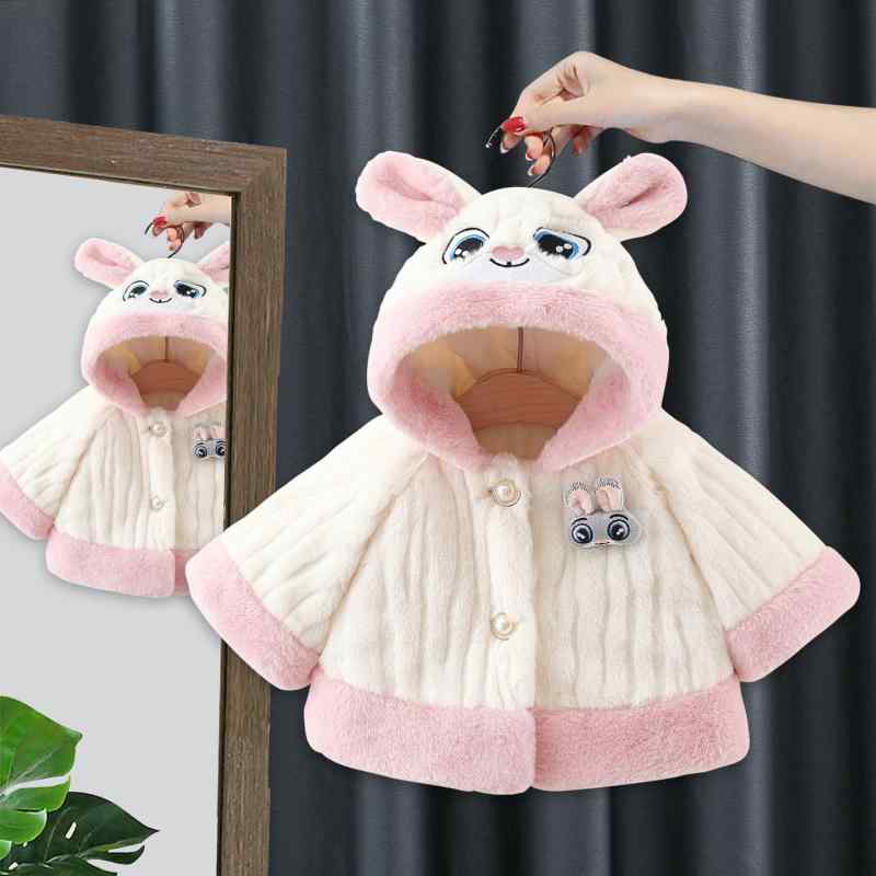 子供服 アウター ジャケット ベビー服 女の子 かわいい ボア コート 裏起毛 フリース カーディガン 羽織もの 上着 防寒 秋冬 ピンク ホワイト ベージュ系