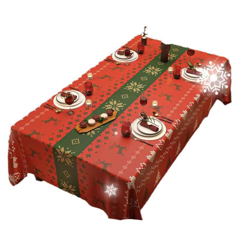 テーブルクロス レディース メンズ クリスマス レッド チェック テーブルランナー 食卓 デコレーション..