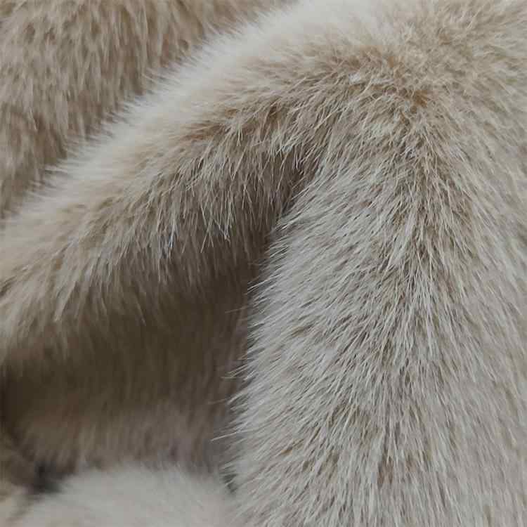 布帛生地 レディース 秋冬 アウター 服地 ポリエステル フェイクファー 高密度 植毛 ベロア調 あったか 厚手 ジャケット コート ワンピース ぬいぐるみ