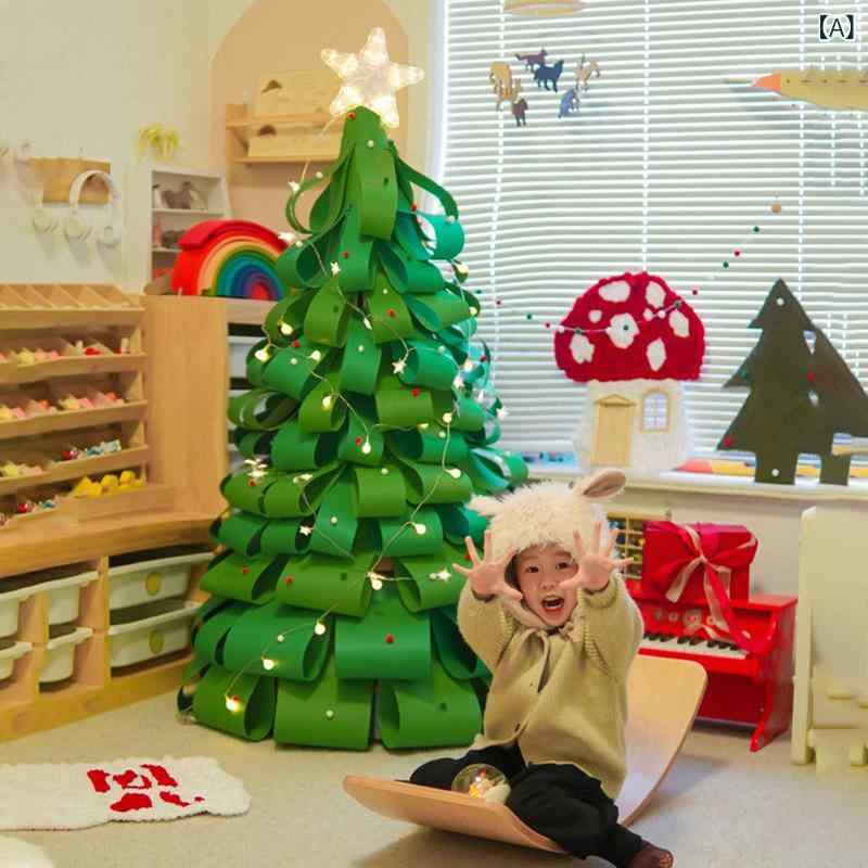 ���ꥹ�ޥ��ĥ꡼ ��ǥ����� �ԥ󥯷� DIY ���� �����դ� 0.8m 1.2m 1.5m 1.8m 2.2m �緿 ���硼������ɥ� ������ �쥤������ ��...