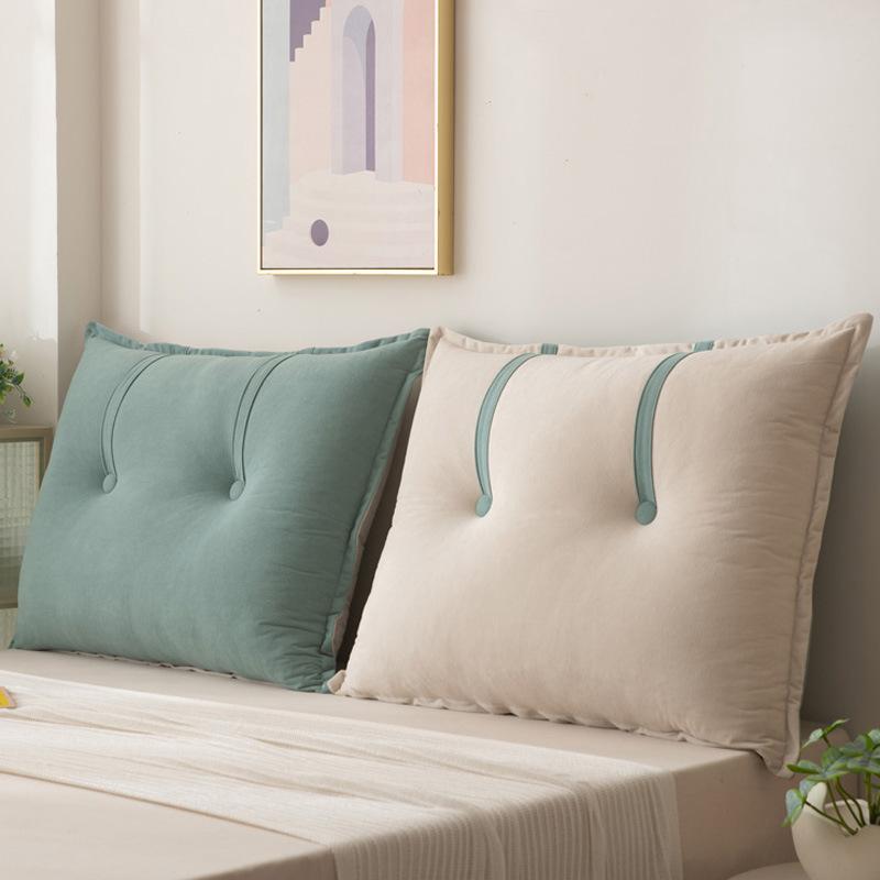 クッション ベッド用クッション 背もたれクッション 枕 ソファ用クッション 厚手 無地 ぬいぐるみ風 60×60cm 75×60cm 90×60cm 100×60cm 120×60cm 135×60cm 150×60cm 180×60cm 200×60c