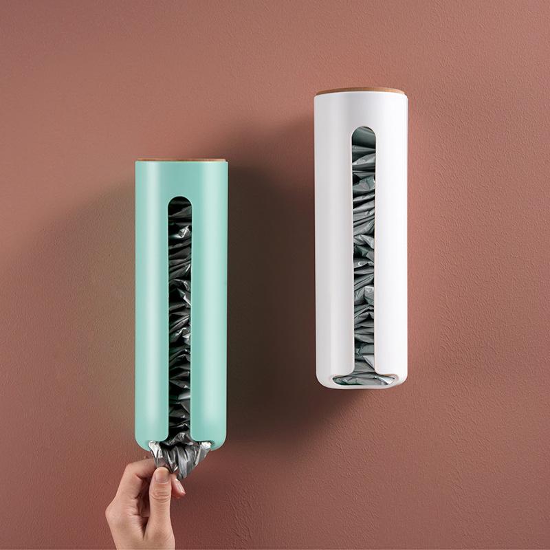 収納ケース サクションカップ式 ゴミ袋収納 北欧風 家庭用 キッチン 浴室 ビニール袋収納