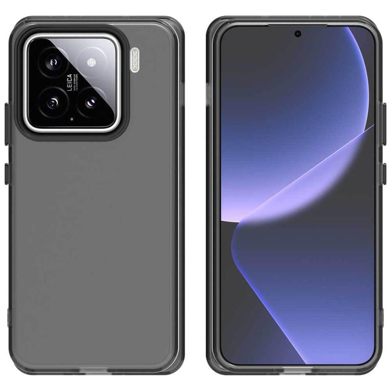 スマホケース Xiaomi 15 Pro カバー 傷防止 指紋防止 耐衝撃 TPU PC ハイブリッド 衝撃吸収 ワイヤレス..