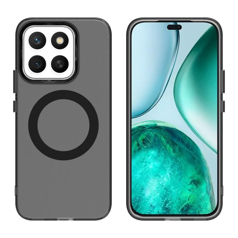 Other - スマホケース 栄耀 Honor X8C 用 マグネット吸着 耐衝撃 ソフトケース 黄色 赤 金色 紫色 緑色 青色 黒色 銀灰色 オレンジ色 透明 コーヒー色 切り替え