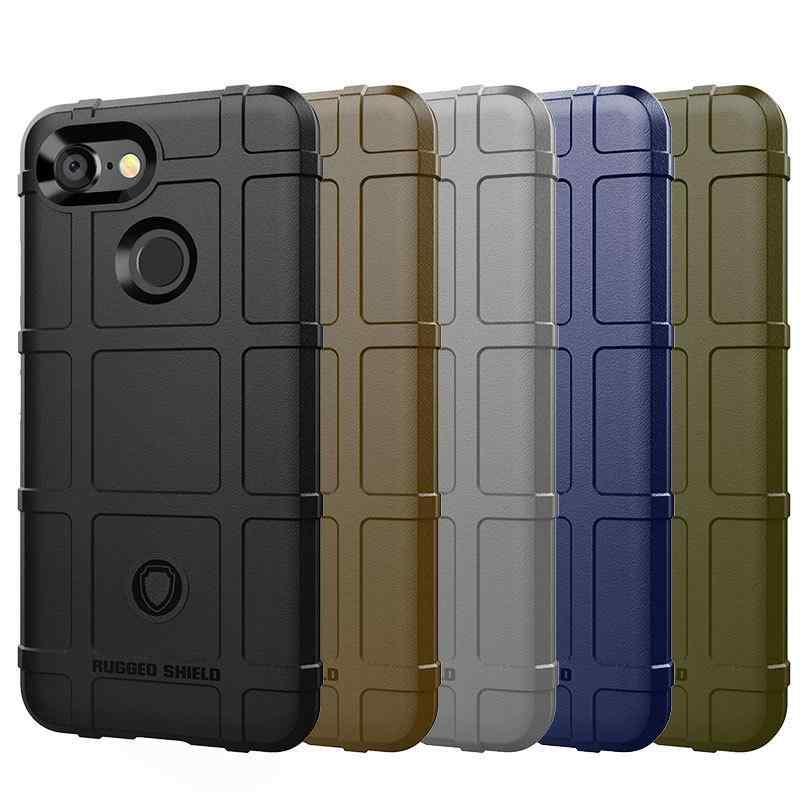Other - スマホケース Google Pixel 3 ケース カバー グーグル ピクセル 3 保護ケース TPU 耐衝撃 傷防止 指紋防止 落下防止 シンプル ブラック ブルー グリーン