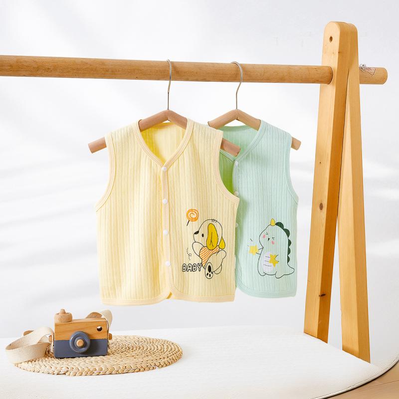 ベビー服 ベスト 新生児 Aクラス 赤ちゃん ベビー あったか フリース 男の子 女の子 春秋冬 防寒 チョッキ かわいい アニマル柄