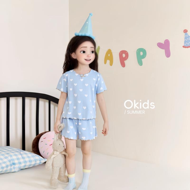 子供用パジャマ 上下セット 女の子 半袖 短パン 薄手 接触冷感 かわいい 夏 ルームウェア 部屋着 寝巻..