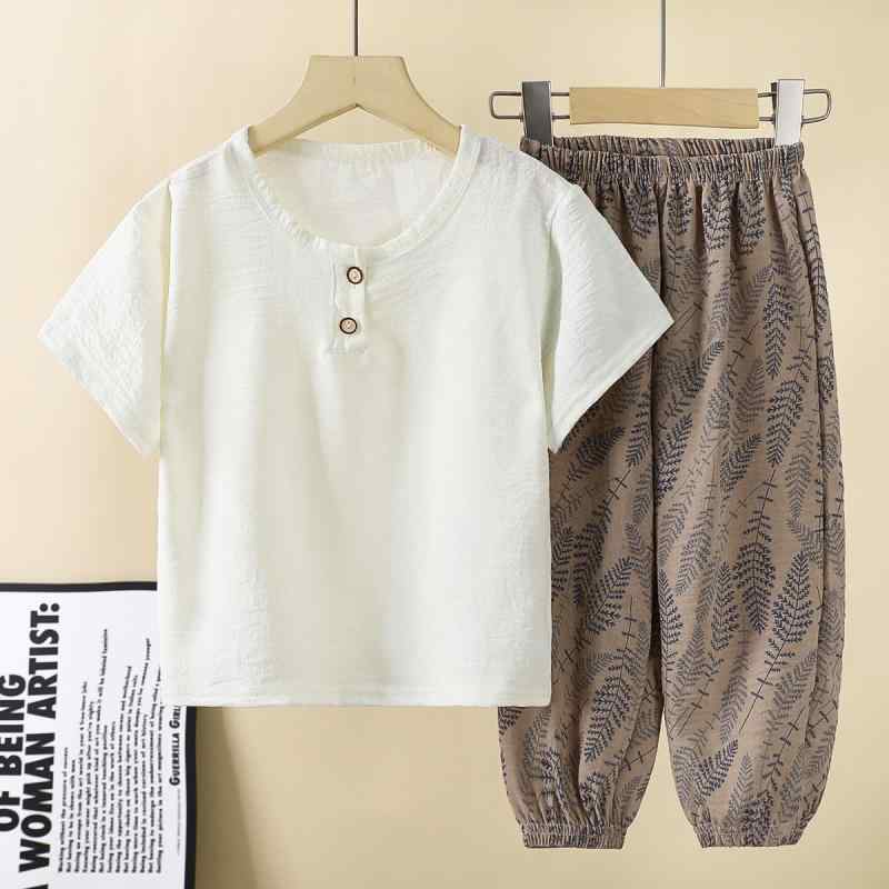 �L�b�Y �j�̎q ���� ���� �g�b�v�X �㕪��p���c �㉺�Z�b�g 2� �Z�b�g �c�� �x�r�[ ���c�� �ڐG�⊴ ������ �p�W���}