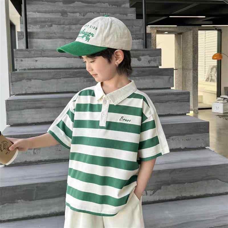 Tシャツ キッズ 男の子 半袖 ポロシャツ 子供服 夏 トップス ボーイズ 普段着 吸湿速乾 綿 80 90 100 1..