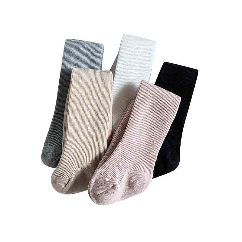 子供用タイツ 女児 ベビー 薄手 裏起毛 ニット コットン 綿 あったか 保温 レギンス スパッツ 女の子 キッズ かわいい 70 80 90 100 110 120 春夏