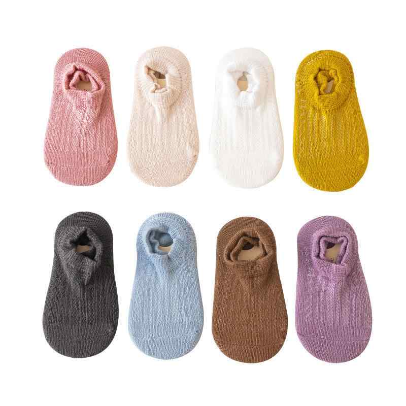 Other - 靴下 キッズ ベビー 子供用 船型ソックス 薄手 メッシュ 精梳綿 綿 滑り止め付き フロアソックス 3足セット 春夏 通気性
