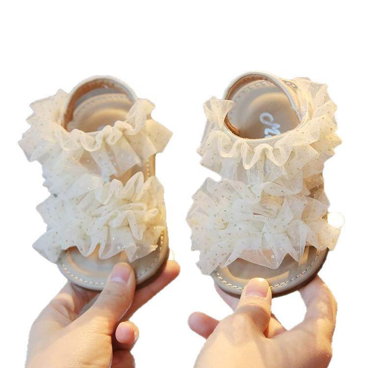 サンダル キッズ 女の子 柔らかい底 通気性 ビーチサンダル かわいい おしゃれ 普段使い お出かけ ピン..