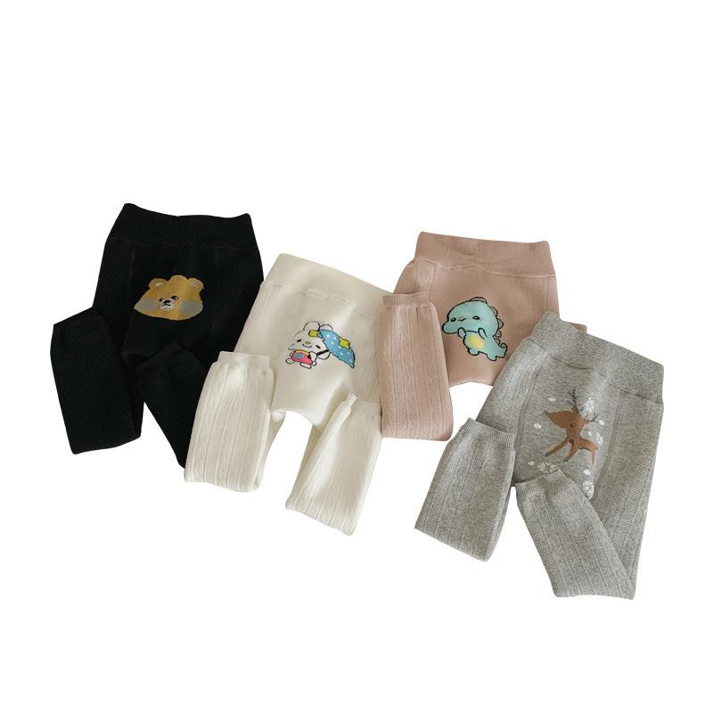 子供用タイツ 秋冬 厚手 裏起毛 ベビー ガールズ レギンス スパッツ 綿 あったか かわいい 伸縮性 通園 通学 普段使い