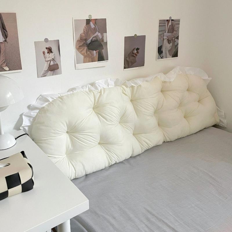 クッション 子供用ベッド 大 靠背 ベッド ヘッド クッション ベッド 腰枕 ベッド用 背もたれ コットン プレーンカラー 0.9mベッド 1.2mベッド 1.5mベッド 1.8mベッド 2mベッド