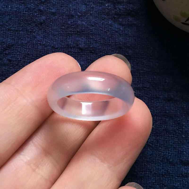 指輪 白玉髓 男女 ペアリング 極細 マラカイト 玉石 小さめ シンプル ランニング型