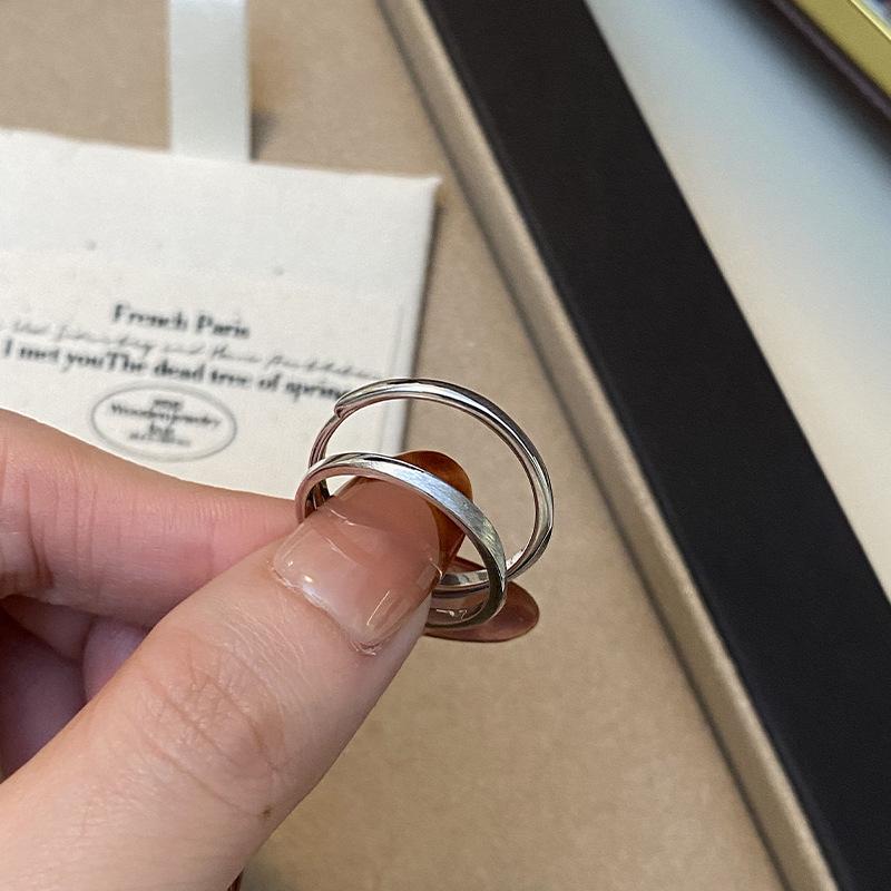 指輪 ペアリング S925 シルバー リング レディース メンズ シルバー925 幾何学模様 フリーサイズ 電気..