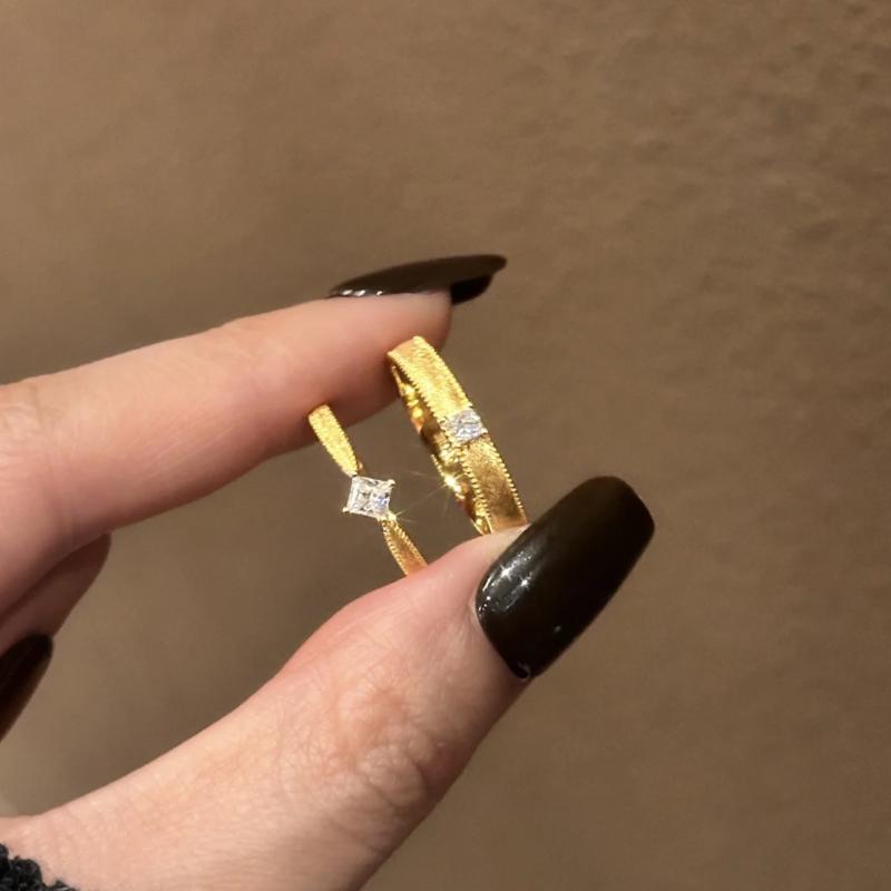 指輪 レディース S925 シルバー リング ジルコニア 一粒 シンプル ペアリング 高級...