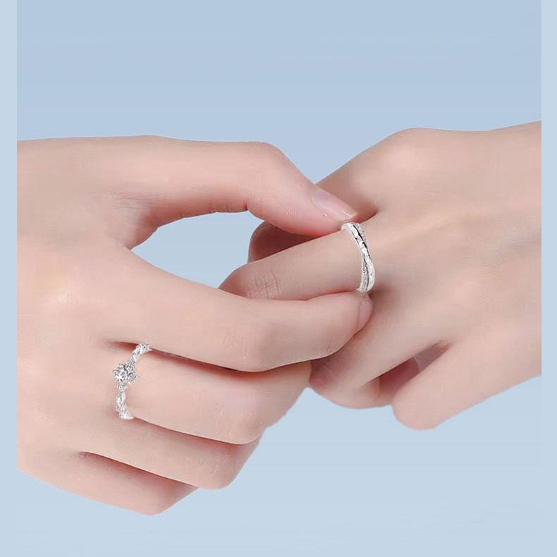 指輪 ペアリング シルバー925 モビウス ジルコニア 婚約 ファッションリング ラッキーアイテム 男性用 ..