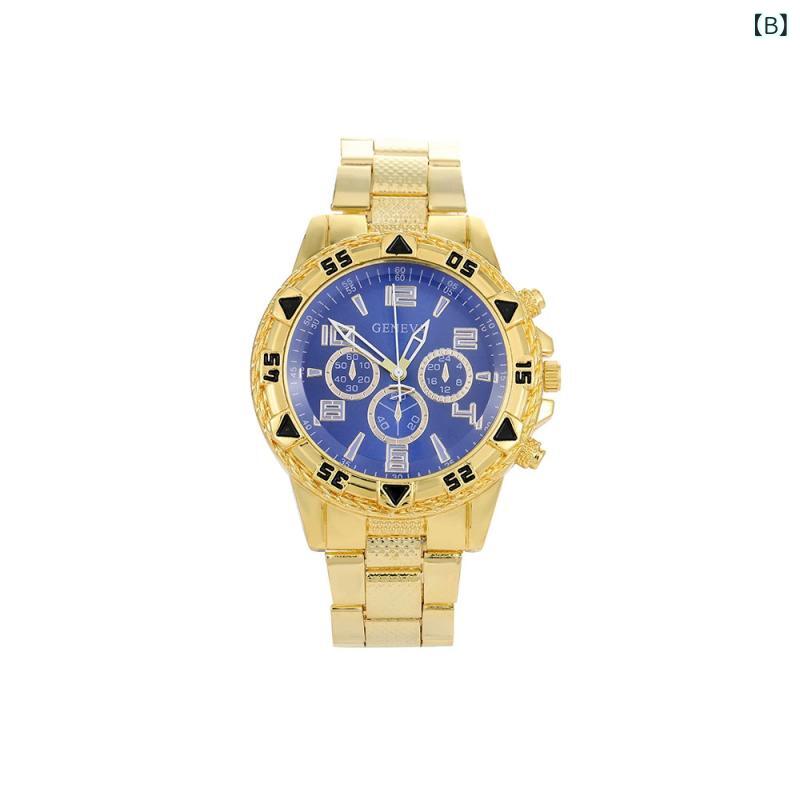 腕時計 メンズ 男性用 ブルースティール クォーツ アナログ デジタル 日付 カレンダー