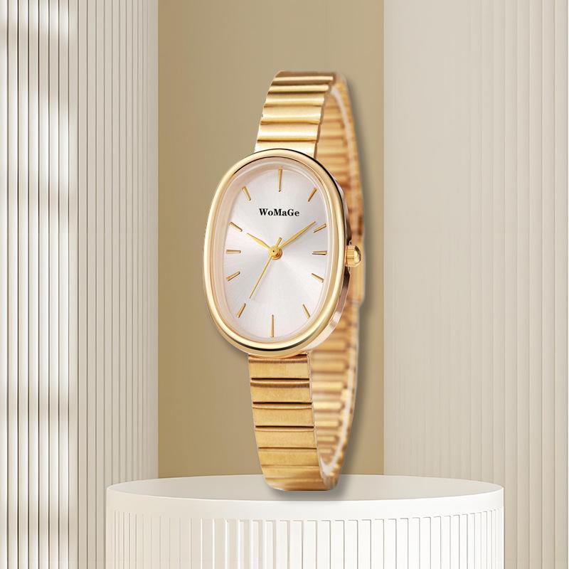 腕時計 レディース ファッション小物 エレガント シンプル アナログ クォーツ 時計 シルバー ブラック ゴールド 日付 曜日 表示
