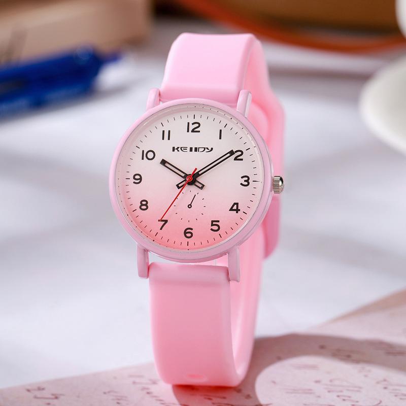 SEIKO - 腕時計 レディース グラデーション シリコンバンド デジタル表示 アナログ表示 試験用 ウォッチ ブラック ホワイト ピンク ブルー パープル