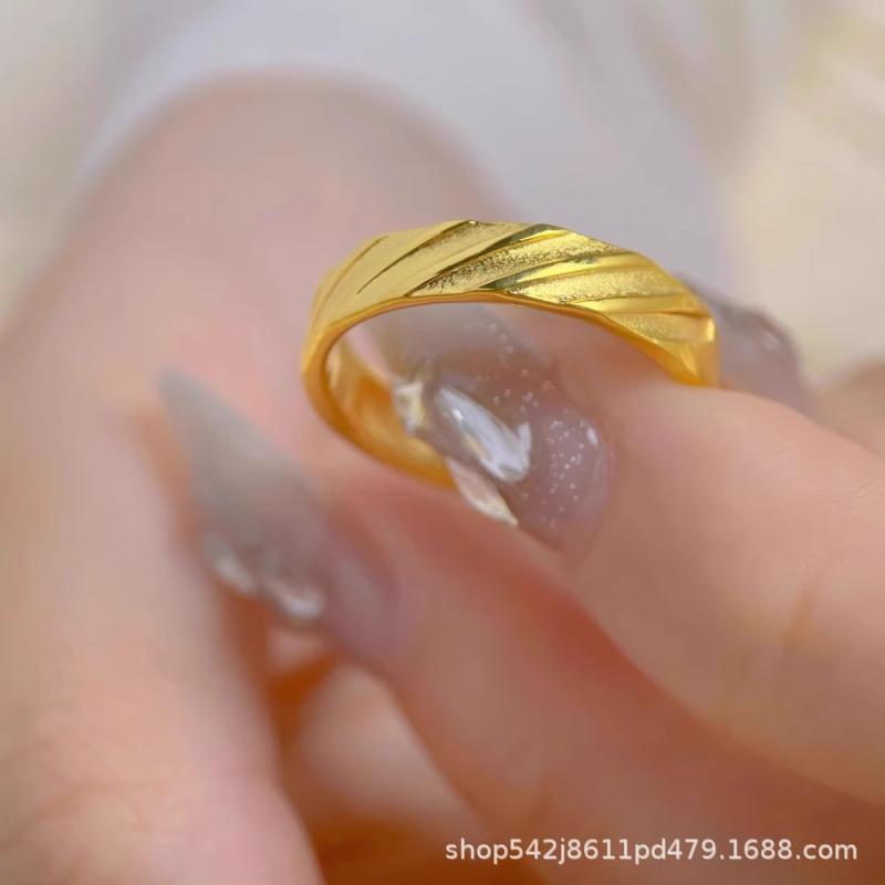 指輪 モビウス ペアリング 電気メッキ加工 ラッキーアイテム リング