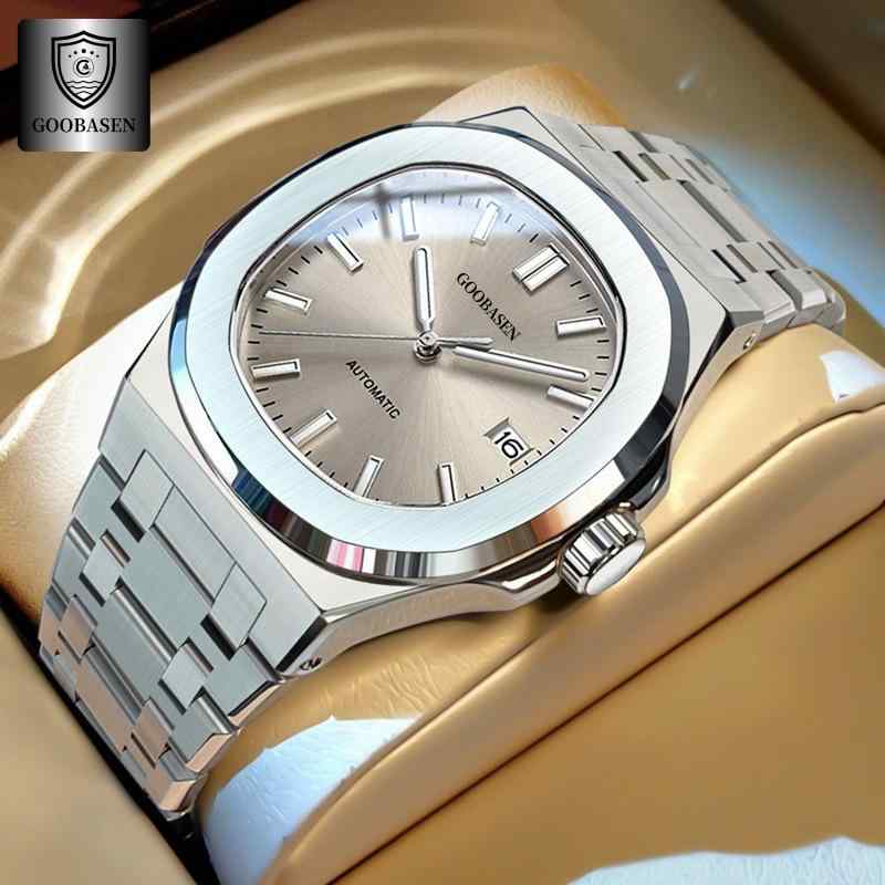 腕時計 メンズ 防水 クォーツ アナログ カレンダー ビジネス カジュアル ステンレス バンド