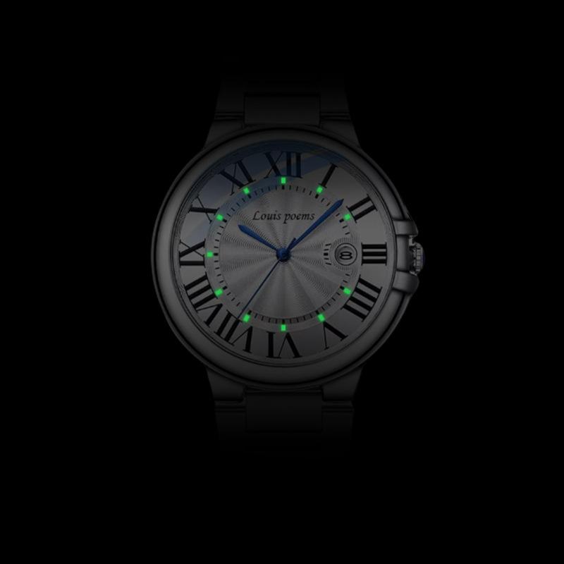 FRANCK MULLER - 腕時計 メンズ 男性用 防水 日付 カレンダー クォーツ アナログ レザー ファッション カジュアル アウトドア 普段使い