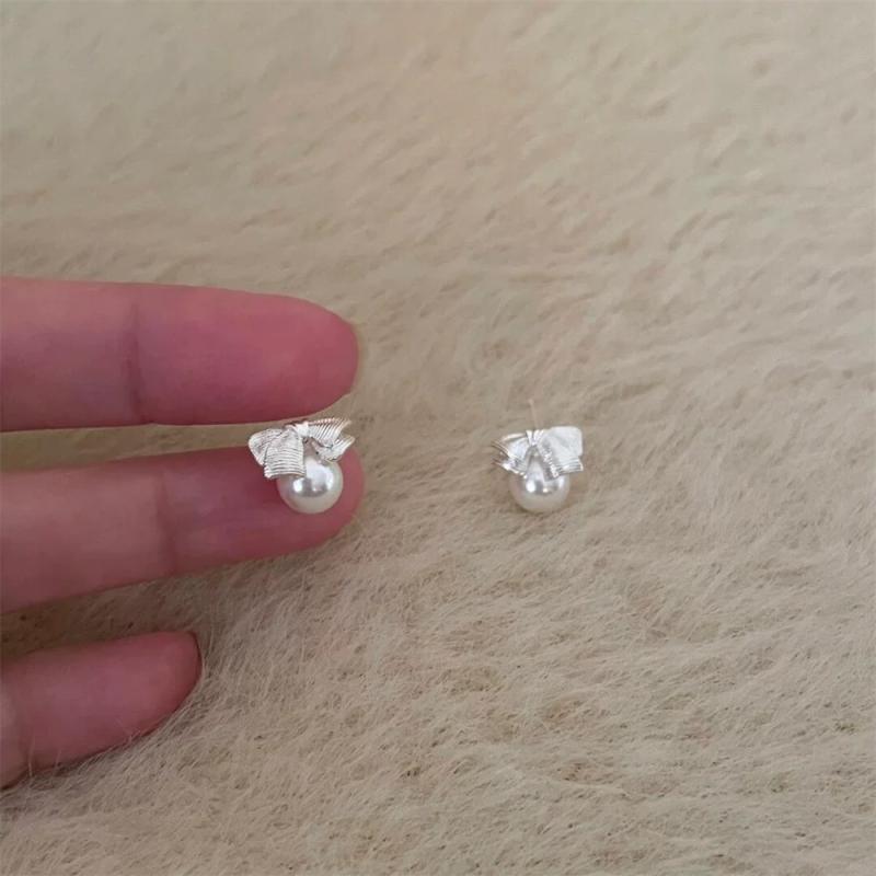 ピアス レディース バタフライ 蝶々 ジルコニア パール 電気メッキ加工 イヤリング ファッション かわいい アクセサリー ジュエリー 上品 エレガント ガーリー ドロップ(4.0)