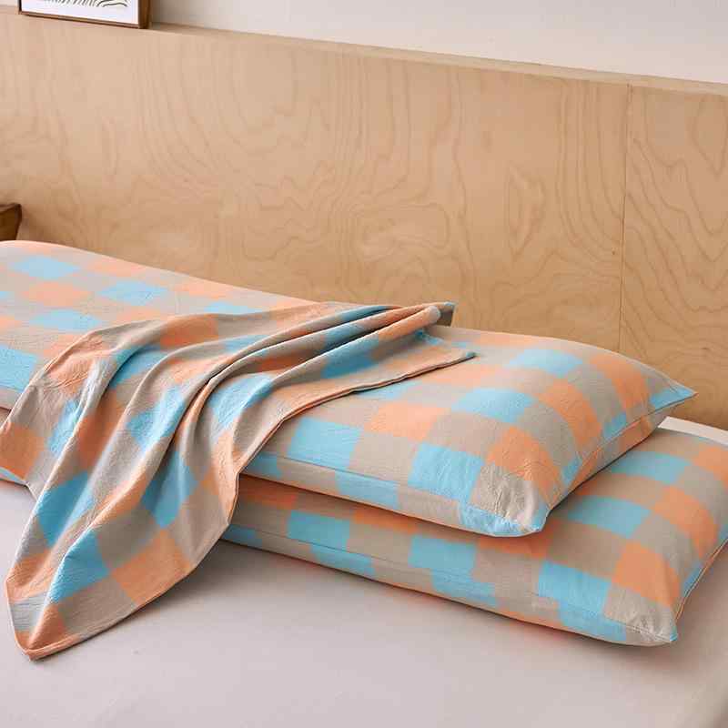 枕カバー コットン 無印風 綿100％ 家庭用 ダブル 枕カバー 枕 枕芯カバー 花柄 平織り モダン 1.0m 1...