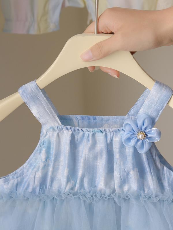 ベビー 女の子 ロンパース 春夏 ノースリーブ 接触冷感 プリンセス風 かわいい 普段使い お出かけ 60%..