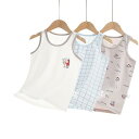 子供用タンクトップ 3枚セット キッズ ベビー 綿 ライクラコットン 男の子 女の子 インナー トップス 中 పెద