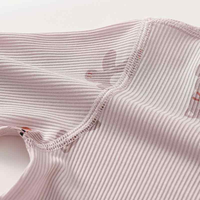 ベビー服 子供用 長袖ロンパース 薄手 モダール 接触冷感 春夏 男女兼用 部屋着 パジャマ