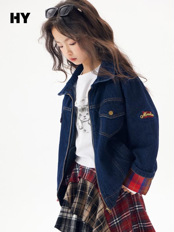 Other - 子供服 ジャケット 女の子 デニムジャケット 春秋 ブルゾン アウター トップス 韓国風 Gジャン キッズ ガールズ 子供用 上着 羽織り