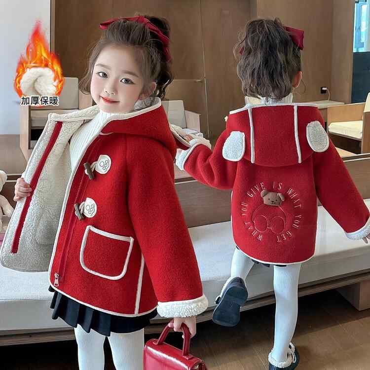 楽天市場】ダッフルコート 赤（キッズファッション｜キッズ・ベビー