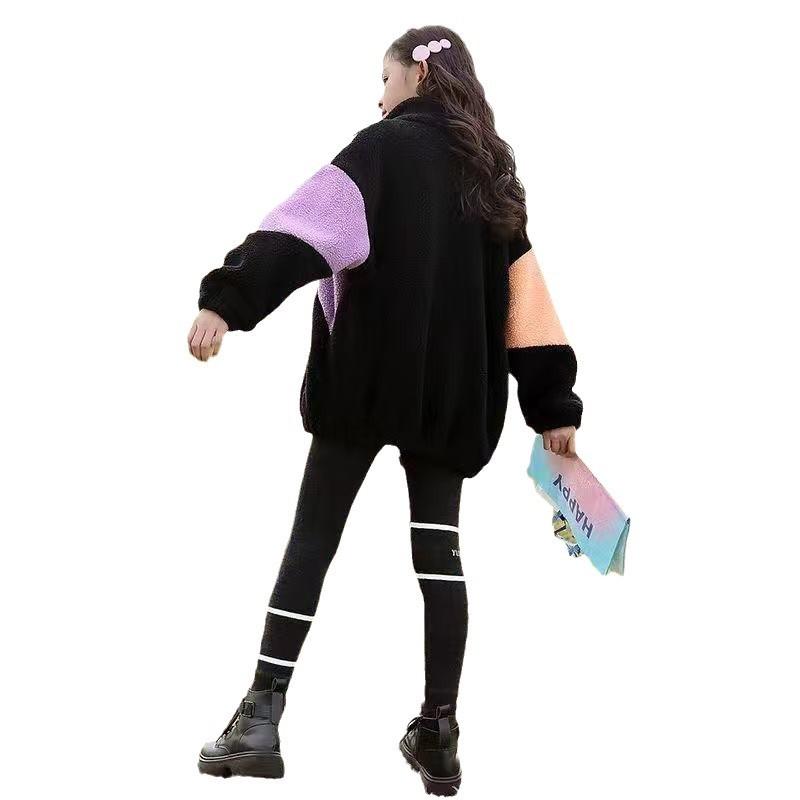 子供服 女の子 アウター ボアジャケット かわいい ガールズ モコモコ ジャンパー ...