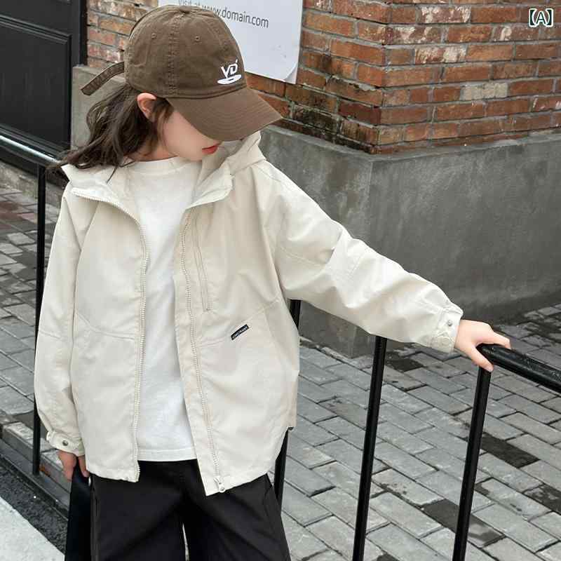子供服 ジャケット 女の子 スプリングコート ガールズ アウター フード付き ジャンパー 普段使い アウトドア 120cm 130cm 140cm 150cm 160cm 170cm