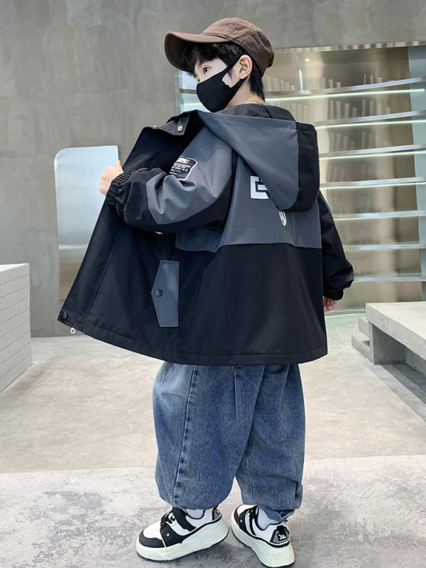 キッズ ジャケット 男の子 春物 アウター 子供服 春秋 長袖 パーカー ジャンパー ウインドブレーカー 8..