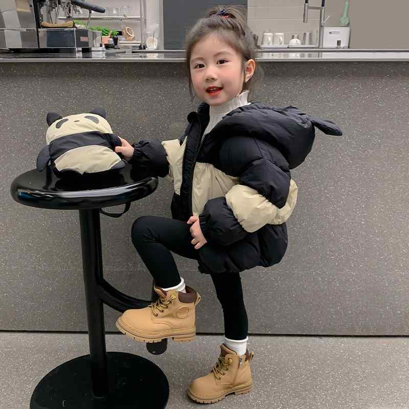 子供服 ダウンジャケット 秋冬 女の子用 韓国風 かわいい 厚手 アウター 冬 ベビー トップス
