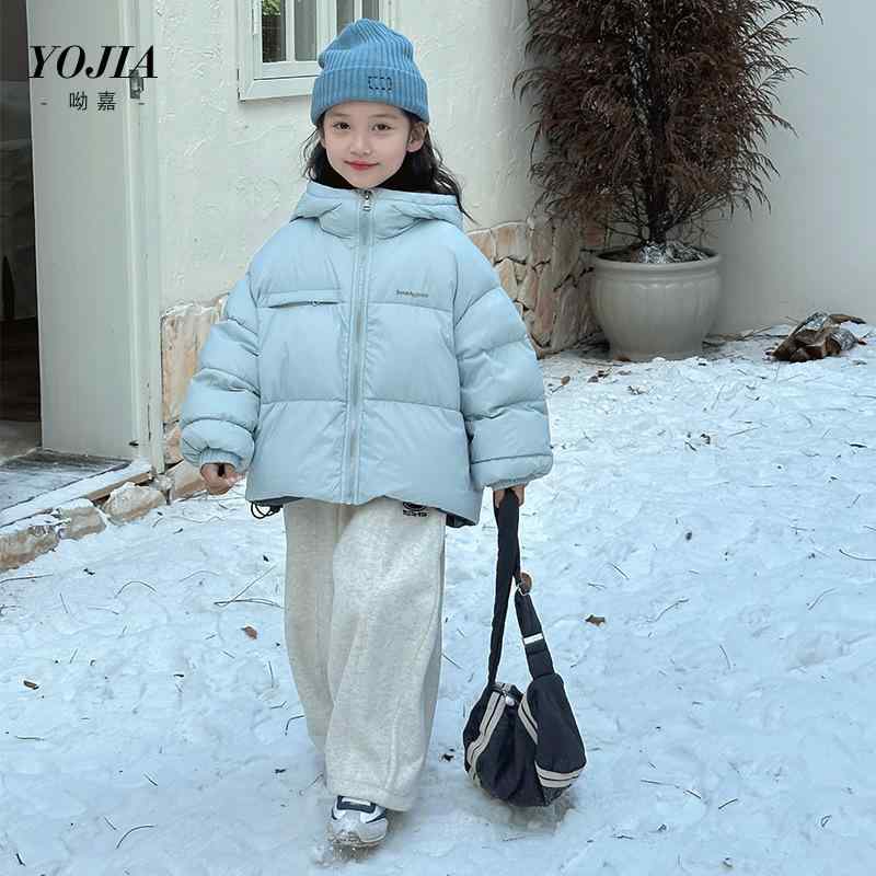 子供服 ダウンジャケット ガールズ 冬服 アウター フード付き 上着 防寒 撥水 軽量 暖か 90%ダウン 100cm 110cm 120cm 130cm 140cm 150cm 160cm