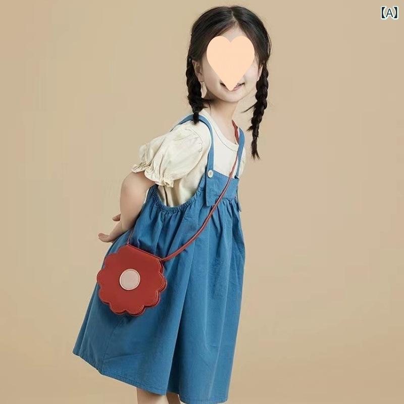 キッズ 女の子 セットアップ ワンピース ノースリーブ Aライン ロング丈 コットン ...