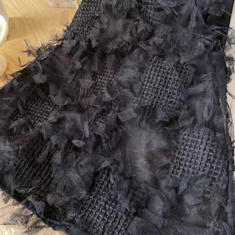 ワンピース キッズ 女の子 レース 子供 ドレス 背広スカート ポリエステル ブラック フォーマル プリン..