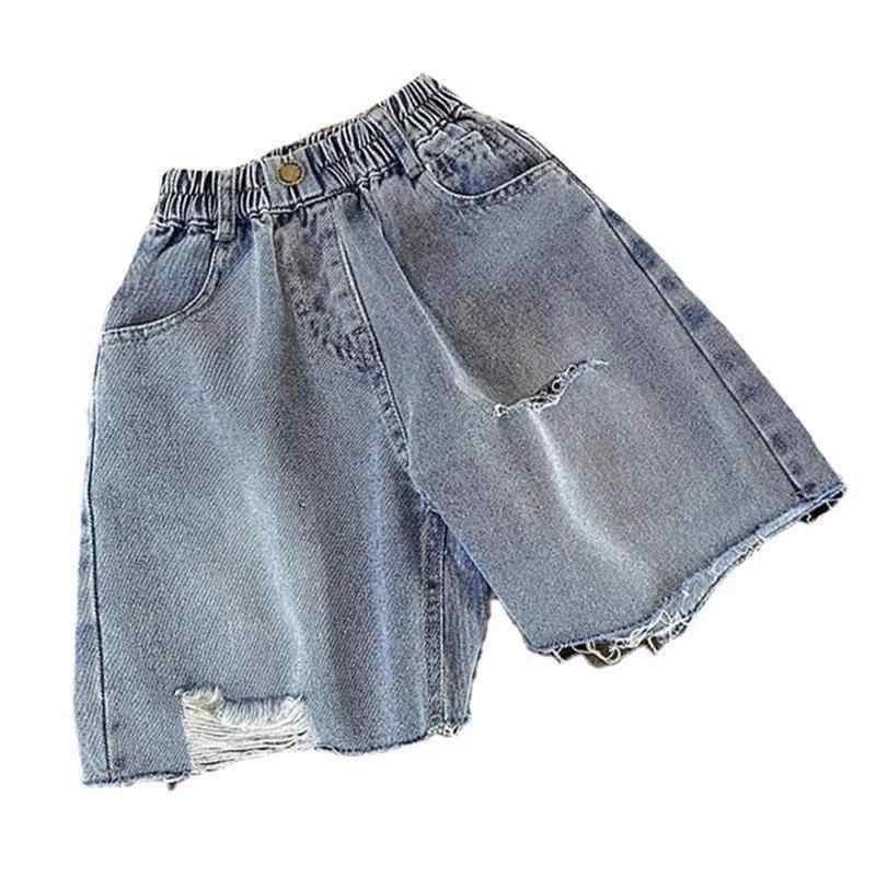 子供服 半袖Tシャツ デニムショートパンツ 上下セット 男の子 女の子 薄手 夏 普段着 ベビー 幼児 接触..