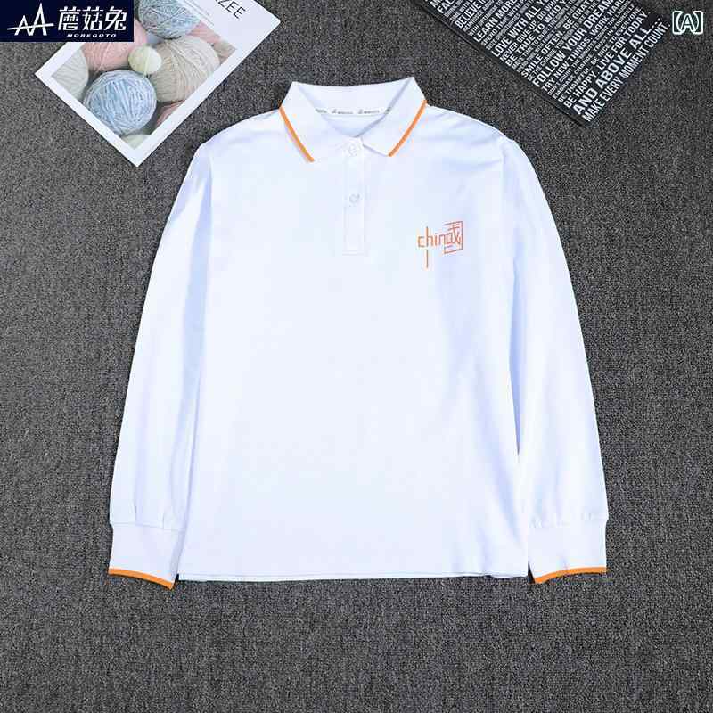 ポロシャツ キッズ 男の子 長袖 春秋 ゆったり 子供服 スクール カットソー トップス 綿100% 140cm 150..