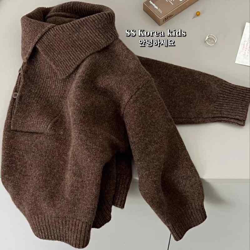 [ "・適用性別: 男", "・スタイル: カジュアル", "・袖丈: 長袖", "・ネックライン: POLO領", "・柄: 無地", "・カラー: カーキ", "・サイズ: 90cm, 100cm, 110cm, 120cm, 130cm, 140cm, 150cm", "・製品カテゴリ: 子供用ニット"]